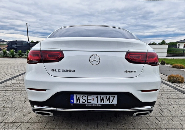 Mercedes-Benz GLC cena 199000 przebieg: 50000, rok produkcji 2019 z Sierpc małe 211